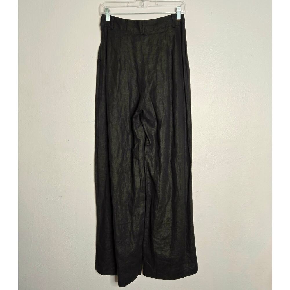 Minimalist Tailored Linen Wide Leg Pant 6 Anthropologie Faithful The Brand NWT - Picture 6 of 13